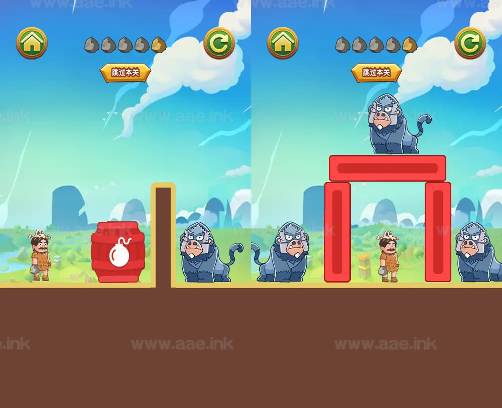 图片[2]_《疯狂野蛮人H5》经典三网H5休闲类抖音微信爆火小游戏WIN系一键服务端+Linux手工服务端+详细搭建教程_Aae_Source