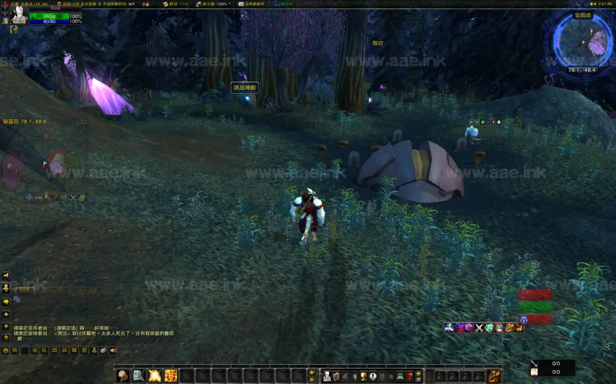 图片[3]_《天蓝魔兽335遗产》经典3D游戏单机一键端+技能随机附魔+免虚拟机一键启动+GM工具+角色导入教程+终极完美版_Aae_Source