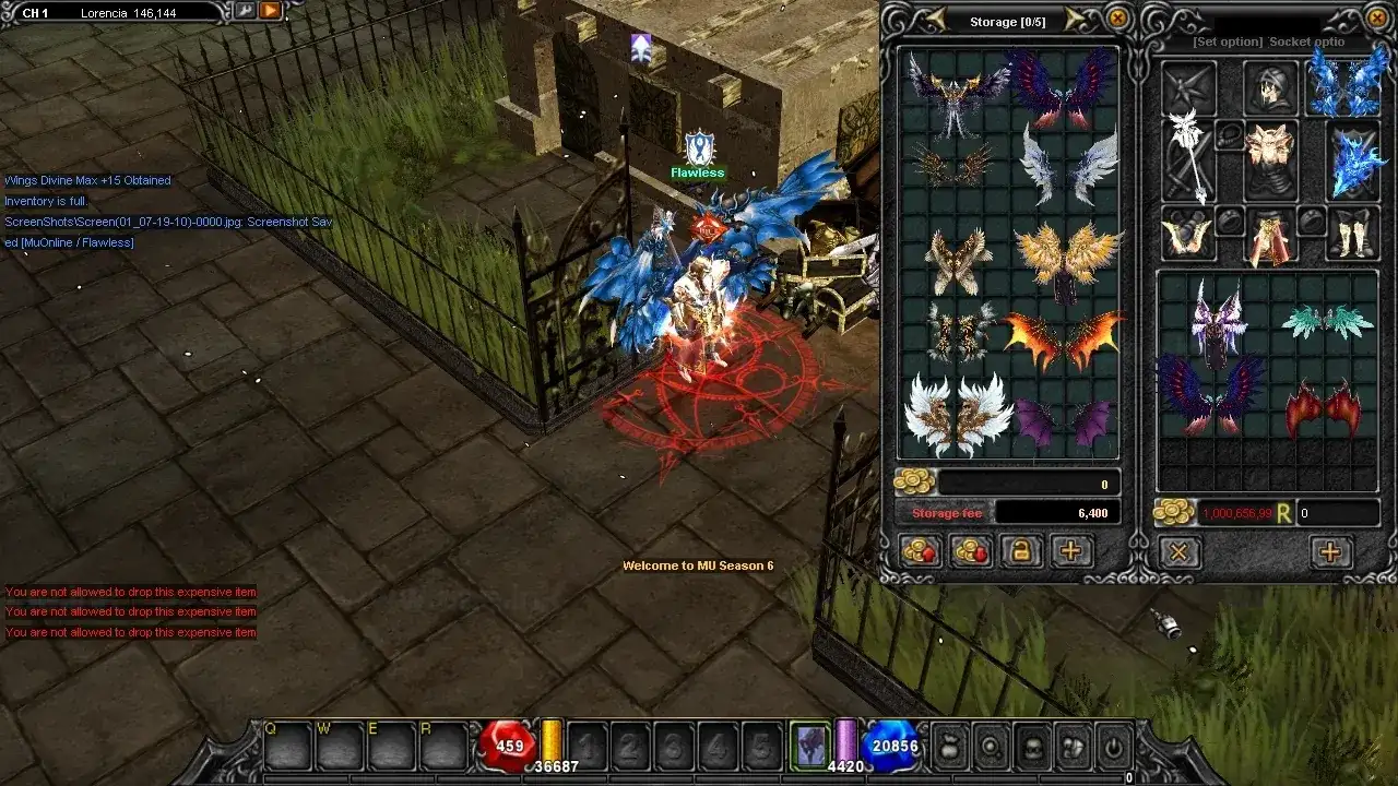 图片[4]_《奇迹MU – Flawless Emulator v5》 经典怀旧2.5D奇迹MU端游外版+带TAB键地图+自动寻路功能+S6EP20版本_Aae_Source